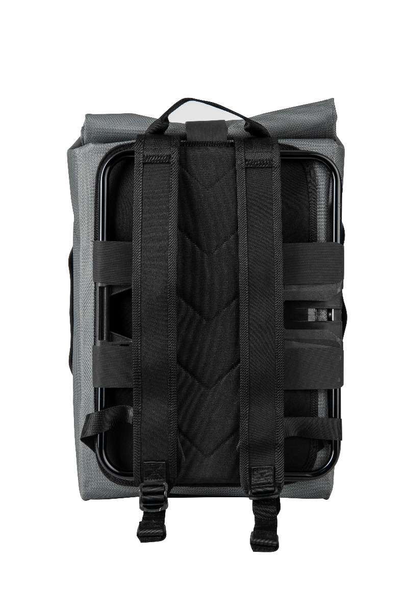 Borough Waterproof Backpack Graphite - Image 4