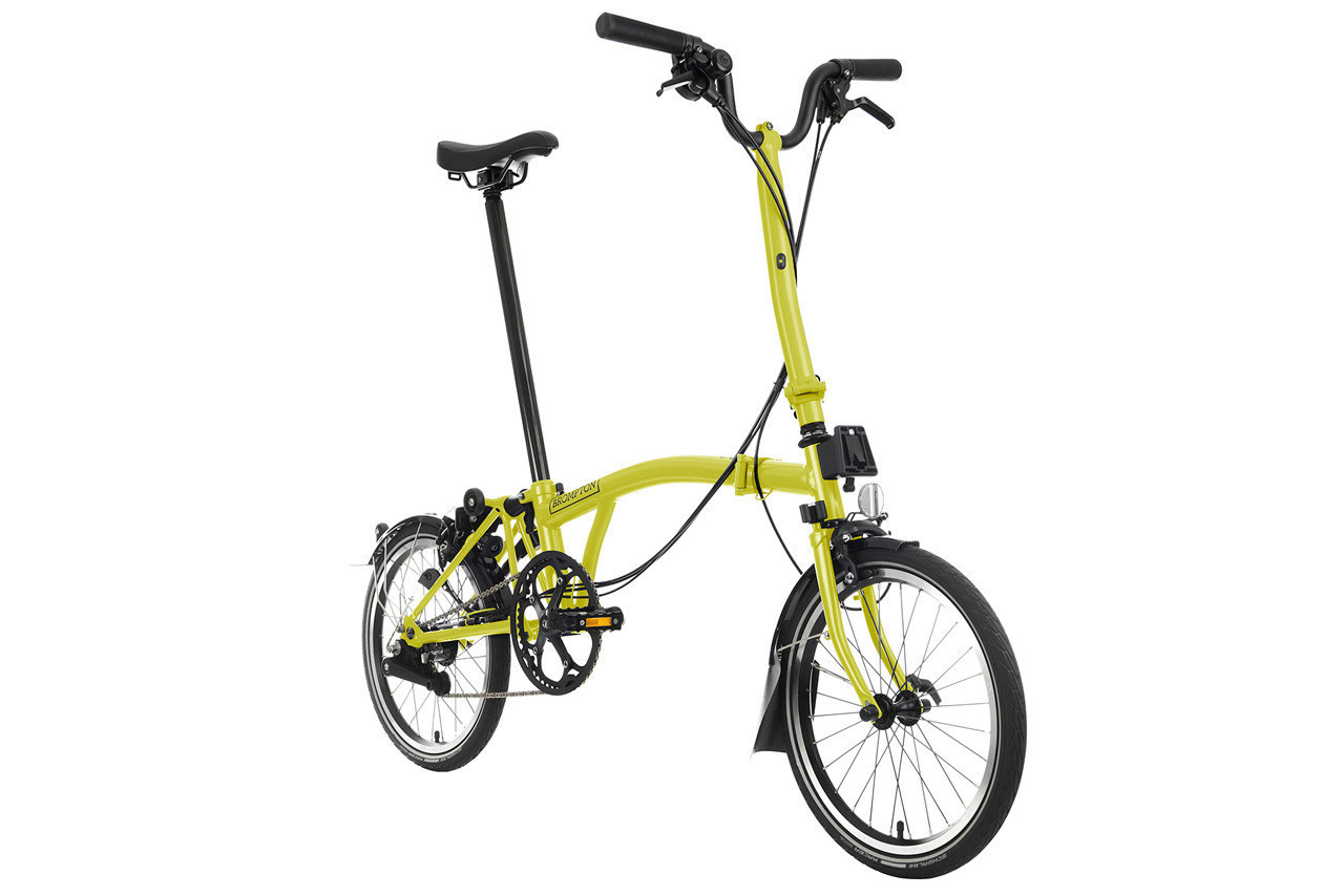 Brompton C line Explore in Yuzu Lime - High (H6L)