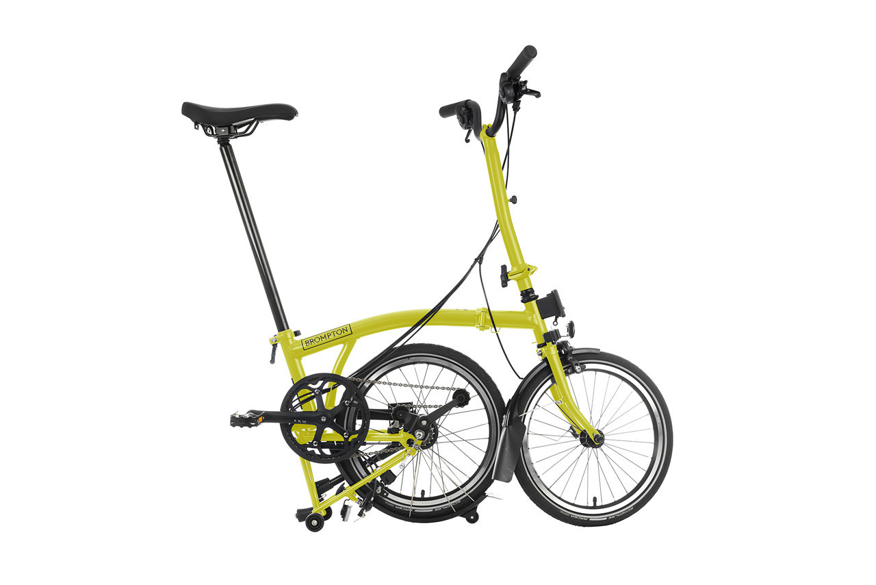 Brompton C line Explore in Yuzu Lime - High (H6L) - Image 4