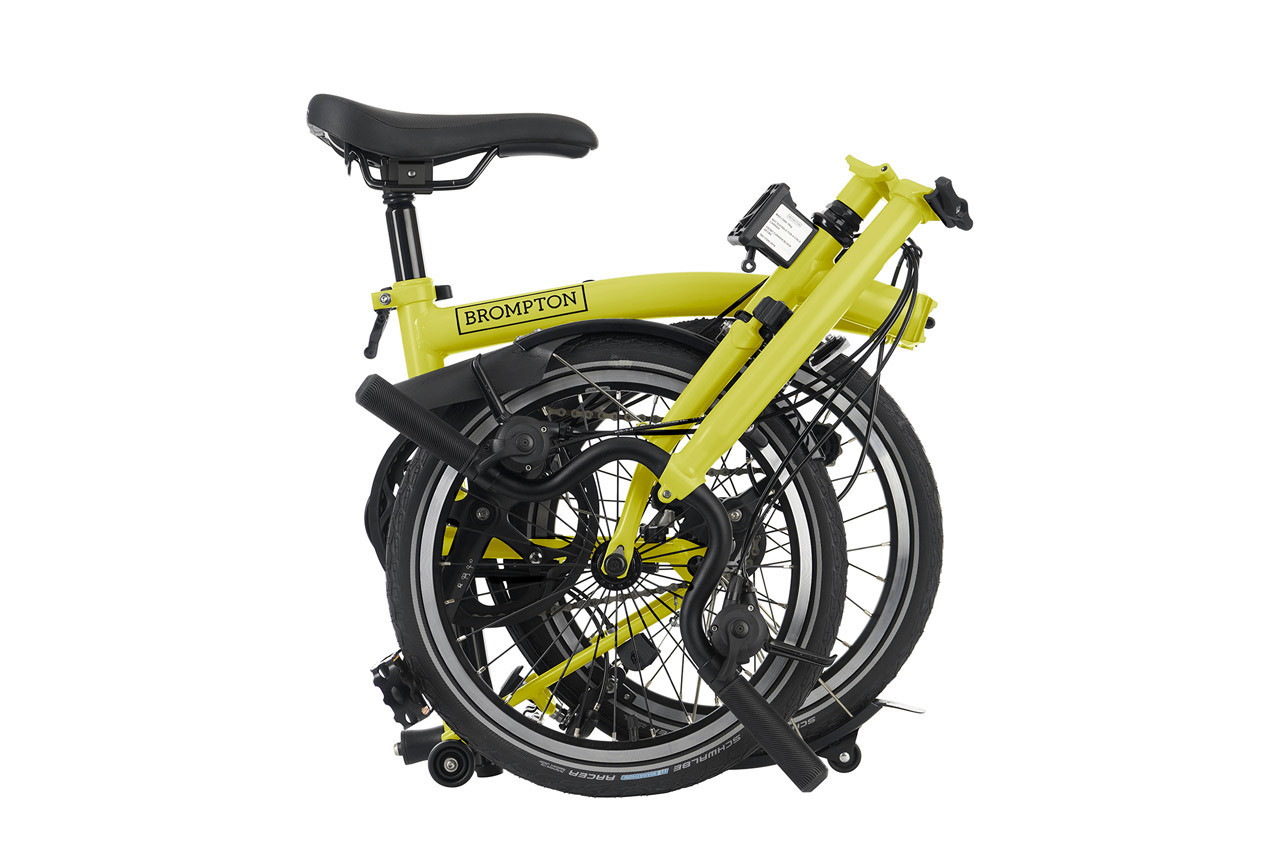 Brompton C line Explore in Yuzu Lime - High (H6L) - Image 5