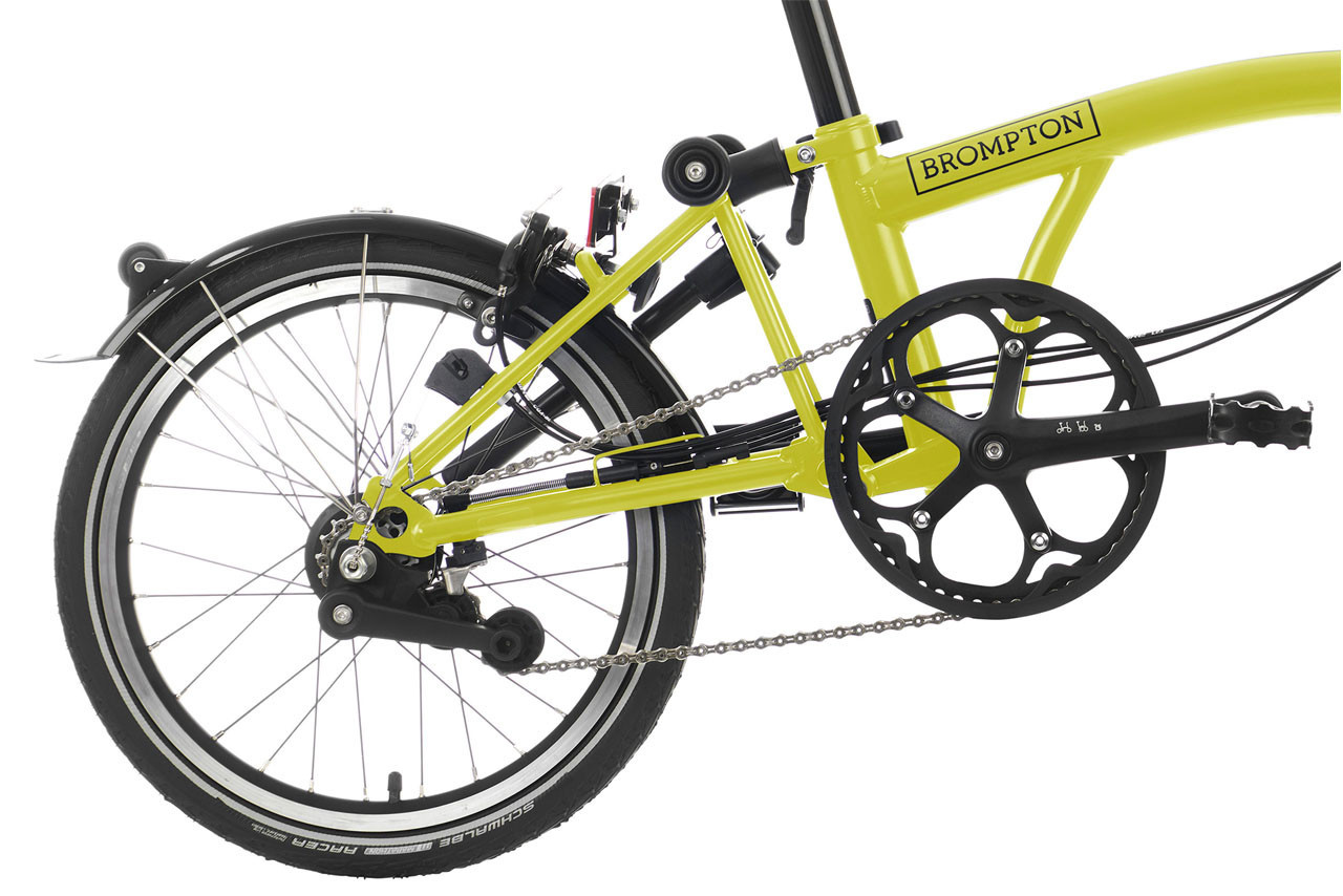 Brompton C line Explore in Yuzu Lime - High (H6L) - Image 7