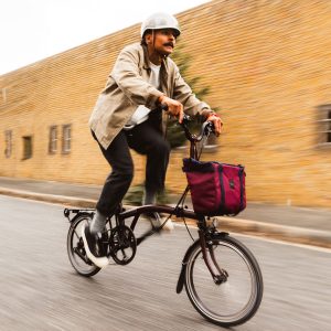 Brompton C Line - 4-speed in Plum Red (M4L)